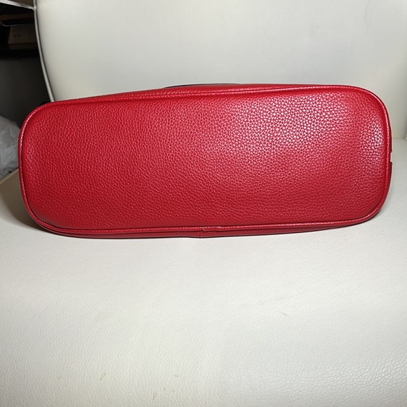 Giana Bernini Red satchel handbag - Picture 13 of 16